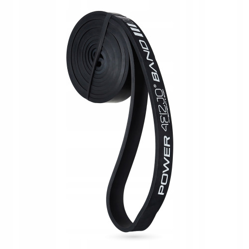 Резинка для фітнеса  4FIZJO Power Band 22 мм 12-17 кг Black - фото №10